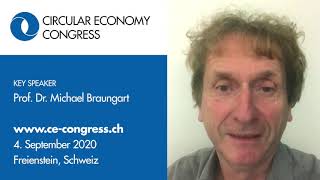 Prof Dr Michael Braungart Keyspeaker am Circular Economy Kongress [upl. by Brandtr]