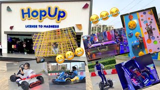 HOPUP CHANDIGARH  HOPUP TRAMPOLINE PARK CHANDIGARH ZIRAKPUR  HOPUP ZIRAKPUR ￼AMUSEMENT park [upl. by Ahern]