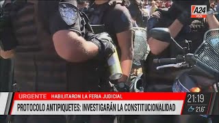 🔴 Protocolo antipiquetes investigarán la incontistucionalidad [upl. by Mace800]