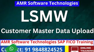 LSMW Customer master data migration  LSMW Customer master data migration ECC 60 [upl. by Martica]