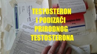 Testosteron i podizaci prirodnog testosterona  PCT  HCG Klomid Tribulus [upl. by Attaynik580]