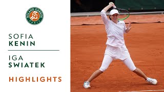 Sofia Kenin vs Iga Swiatek  Final Highlights I RolandGarros 2020 [upl. by Netaf578]