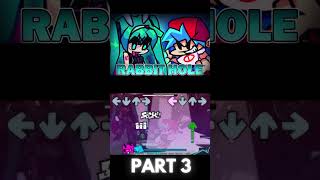 Rabbit Hole FNF PART 3 Cover By Zero FNF MOD shorts [upl. by Nosrak]