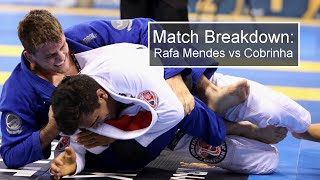 Match Breakdown Rafael Mendes vs Rubens Cobrinha Charles [upl. by Kragh]