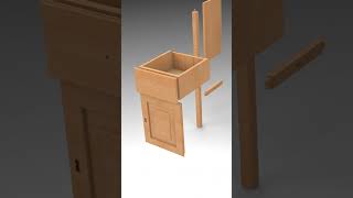 solidworks exploded view animationvisualizecabinet design [upl. by Aigil]