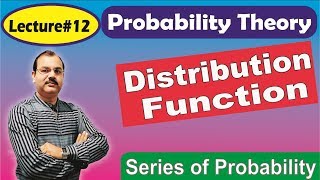 Distribution Function and its Properties in Hindi  Lecture 12 [upl. by Oberheim]