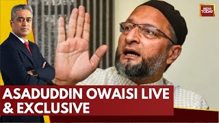 LIVE Asaduddin Owaisi On Raging Faith Fight  Asaduddin Owaisi Exclusive With Rajdeep Sardesa [upl. by Wilde]