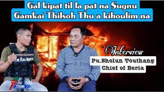 Interview Spokesperson of Sangaikot sub division Defence Committee PuSholun Touthang [upl. by Clareta]