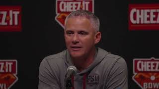 Postgame Press Conference WINNING CHEEZIT BOWL with Mike Norvell Jordan Travis amp Jared Verse [upl. by Niemad730]