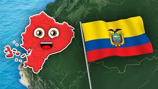 Ecuador  Geography amp Provinces  Countries of the World [upl. by Nnybor]