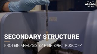 Secondary Structure Determination  FTIR Spectroscopy  Protein Analysis I INVENIO FTIR [upl. by Alcot]