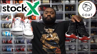 EXPOSING STOCKX AND GOAT WHICH SNEAKER APP IS THE BEST PROS AND CONS [upl. by Naitirb659]