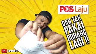 POS LAJU DAH TAK PAKAI BORANG LAGI   TUTORIAL POSLAJU E CONSIGNMENT NOTE [upl. by Halivah]