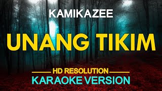 UNANG TIKIM  Kamikazee KARAOKE Version [upl. by Sessylu]