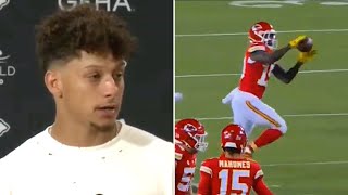 Patrick Mahomes Defends Kadarius Toney After Chiefs Loss to Lions [upl. by Naor395]