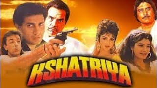 Kshatriya 1993 multi Subtitles Full Bollywood Hindi Movie Sanjay Dutt Sunny Deol Divya Bharti [upl. by Russom]