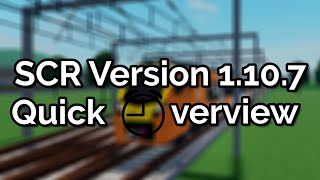 SCR Version 1107 Quick Overview [upl. by Burford]