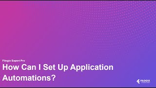 How Can I Set Up Application Automations [upl. by Ahsilram107]