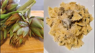 Pasta con carciofi molto buona e delicata [upl. by Mcknight]