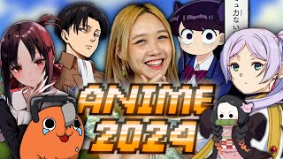 Ranking Animes Ive NEVER watched in 2024 [upl. by Durwood979]