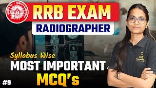 RRB Radiographer Exam Classes  XRay Technician Classes 9  DRT Classes  RRB Radiographer Vacancy [upl. by Gemini234]