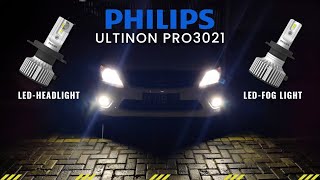 Philips Ultinon Pro3021 Headlamp amp Fog Lamp  Cara Pemasangan di Toyota Grand New Kijang Innova [upl. by Yedarb]