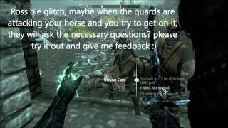 How to Lose your High Bounty in Skyrim [upl. by Aivatra]