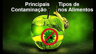 Contaminação nos Alimentos  Principais tipos [upl. by Retla882]