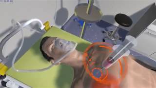 Virtual clinical case with Virtual Reality simulation  Pneumothorax [upl. by Robbyn]