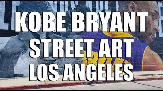 Kobe Bryant Street Art amp Murals  Los Angeles [upl. by Lilah]