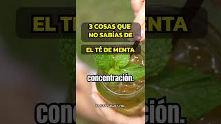 3 RAZONES PARA TOMAR TÉ DE MENTA alimentossaludables menta salud [upl. by Saunderson]