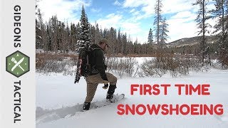 First Time SnowshoeingWhat To Expect [upl. by Lenra]