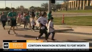 Cowtown Marathon returns to Fort Worth [upl. by Ttsepmet]