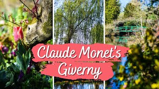 GUIDE TO GIVERNY  Claude Monets Garden  Exploring Town  Paris Day Trip Vlog [upl. by Deonne]