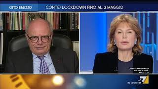 Lockdown botta e risposta tra Licia Mattioli e il virologo Massimo Galli quotIl vero rischio è [upl. by Halpern]