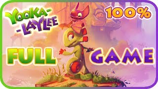 28 Minutes of YookaLaylee Nintendo Switch Gameplay [upl. by Eirallam]