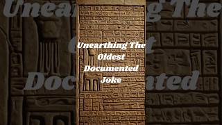 Unearthing The Oldest Documented Joke [upl. by Aderf]