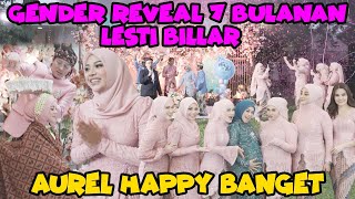 DETIK2 GENDER REVEAL LESTI BILLAR AUREL DINDA HW SEMUANYA IKUT HAPPY [upl. by Yllus65]