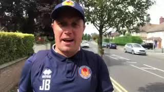 Witham Town FC match day vlog no 12 Coggeshall Town vs Witham Town [upl. by Huei]