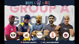 BCL intercity season 2 EBCO CUP BCL t10 intercity GROUP A matchesDAY 1 [upl. by Ytrebil]