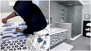 24 HOURS DOLLAR TREE BATHROOM MAKEOVER DIY BATHROOM IDEAS TO TRYOUT NOW [upl. by Tevis]