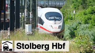 Bahnhofsbetrieb Stolberg Rheinland Strecke Köln–Aachen [upl. by Doscher]