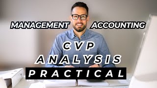 CVP ANALYSIS  PRACTICAL QUESTION SOLVED [upl. by Alben]