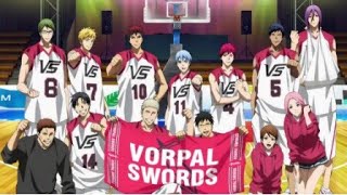 Kuroko No Basket Last Game AMV  Vorpal Sword vs Jabberwock full [upl. by Sgninnej]