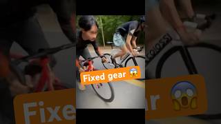 Fixed gear✅road fix fixed fixedgear xedap xedapthethao roadbike xedapmtb [upl. by Alvira]