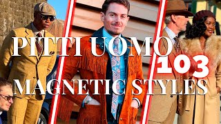 Pitti Uomo 105 Street Style 2024  Mens Clothing and Accessory Collections Day 2 [upl. by Kahle783]