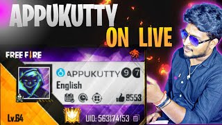 💥APPUKUTTY ON LIVE 🤯💫 After Long Road To SagaPoram🕒🔥 freefire classylive nonstoplive live [upl. by Ylrahc]