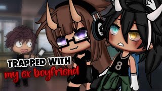 ☆Trapped with my ex boyfriend☆  Gacha Life Mini Movie GLMM [upl. by Oluap]