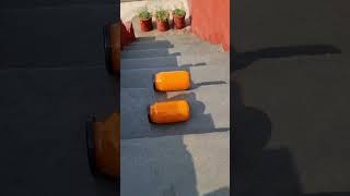 Orange glass Bottles Breaking Crushing Crunchy and Soft things shorts asmr satisfying [upl. by Onilatac83]