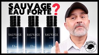 DIOR SAUVAGE EAU FORTE Unboxing  First Impressions [upl. by Edelman114]